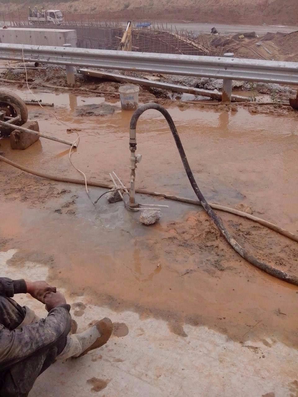 沔城回族镇路基压密注浆