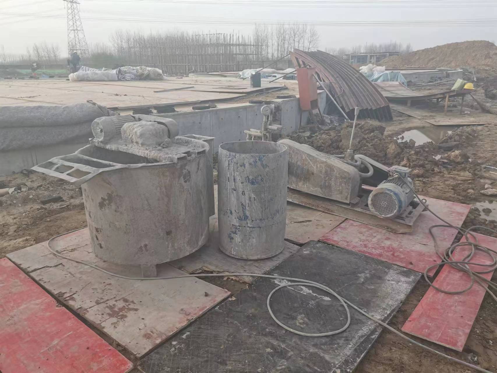 沔城回族镇顶管注浆